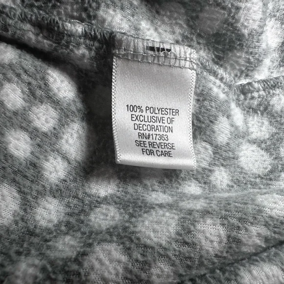 Simply Vera Vera Wang Polka Dot Pajama Set with Pink Accents - Picture 8 of 8